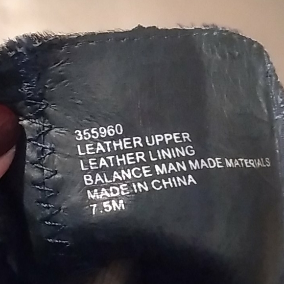 Navy Calf Hair and Suede Boots - Picture 7 of 9